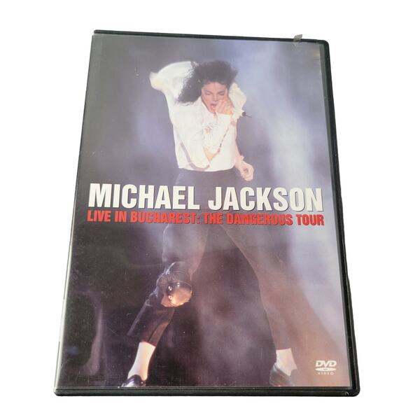 Michael Jackson Live in Bucharest Dangerous Tour DVD Concert 1992 - Picture 1 of 7
